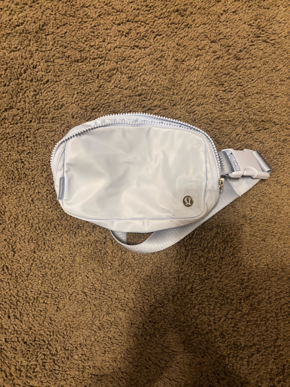 Lululemon Light Blue Crossbody Belt Bag